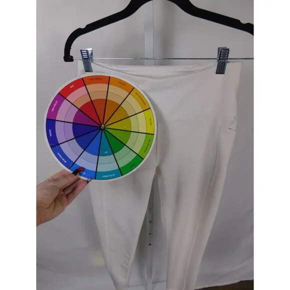 SALE Spyder Active Womens White High-Waisted Leggings M - Picture 10 of 10